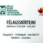 Seinkun nýrra félagsskírteina